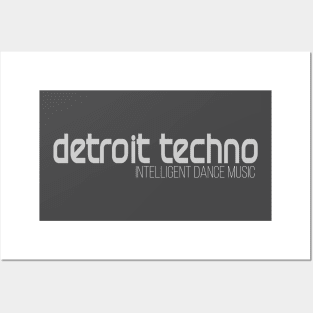 Detroit Techno Intelligent Dance Music Posters and Art